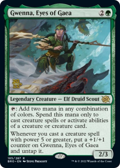 Gwenna, Eyes of Gaea, Prerelease Cards 185