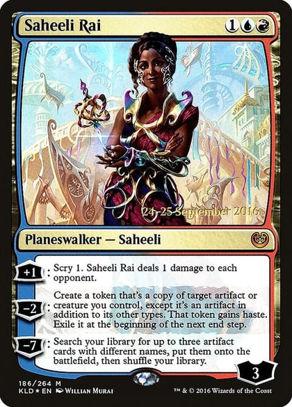 Saheeli Rai, Prerelease Cards 186