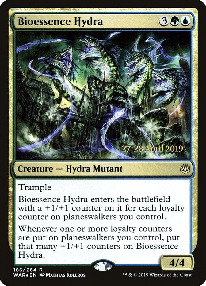 Bioessence Hydra, Prerelease Cards 186