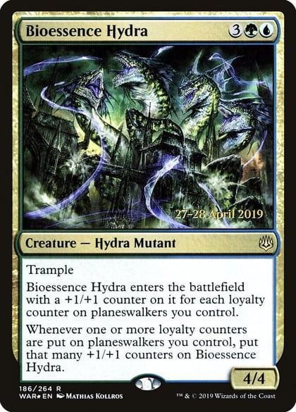 Bioessence Hydra, Prerelease Cards 186