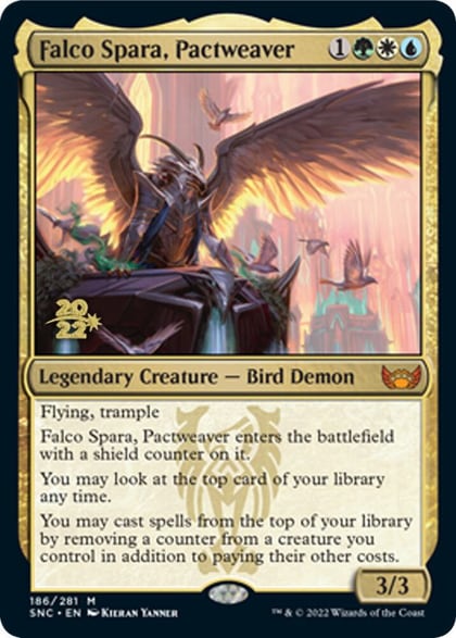 Falco Spara, Pactweaver, Prerelease Cards 186