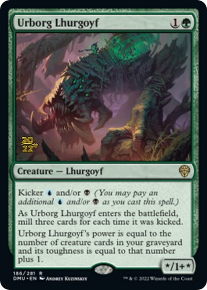 Urborg Lhurgoyf, Prerelease Cards 186