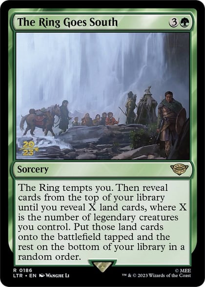 The Ring Goes South, Prerelease Cards 186