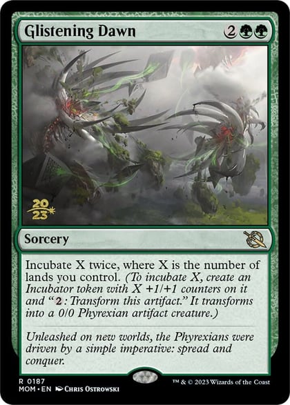Glistening Dawn, Prerelease Cards 187