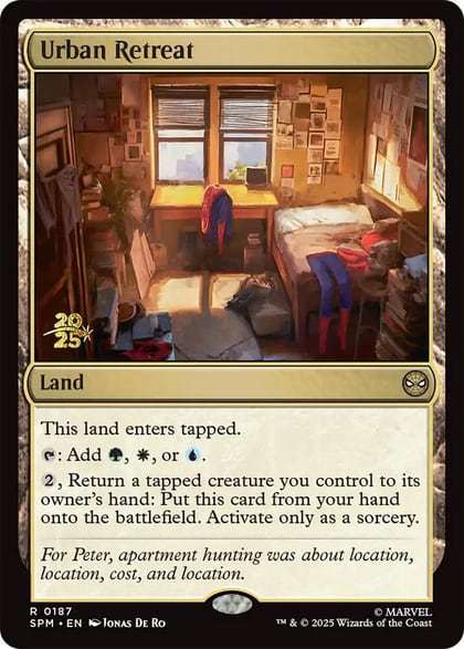 Urban Retreat, Prerelease Cards 187