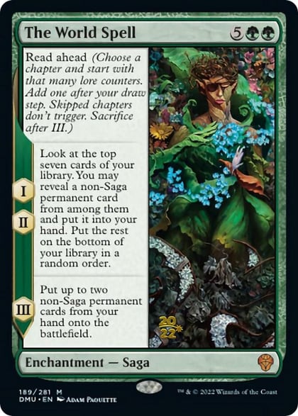 The World Spell, Prerelease Cards 189