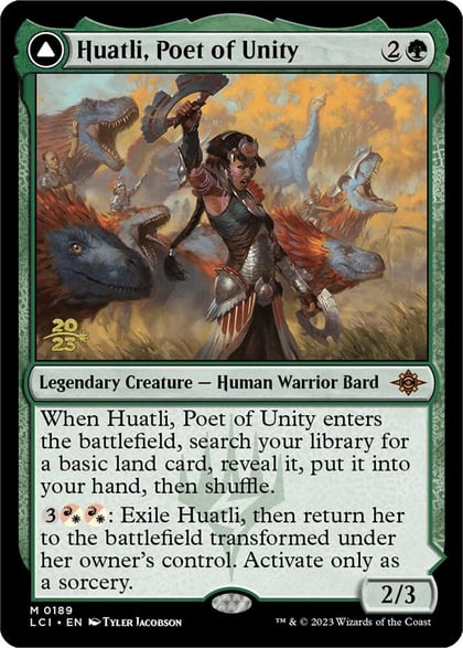 Huatli, Poet of Unity, Prerelease Cards 189