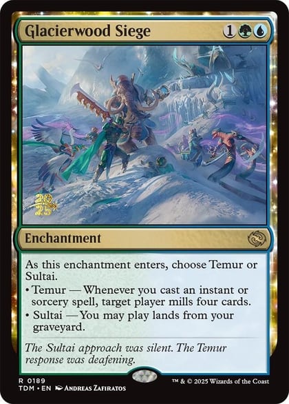 Glacierwood Siege, Prerelease Cards 189