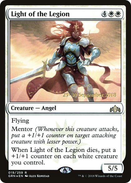 Light of the Legion, Prerelease Cards 19