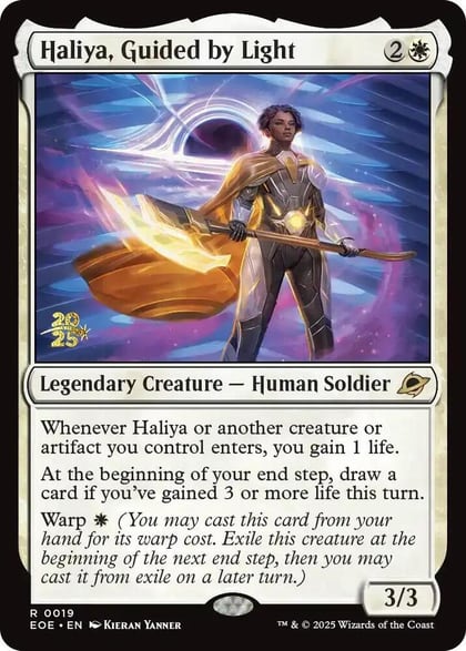 Haliya, Guided by Light, Prerelease Cards 19