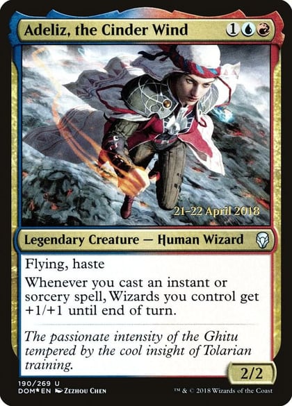 Adeliz, the Cinder Wind, Prerelease Cards 190