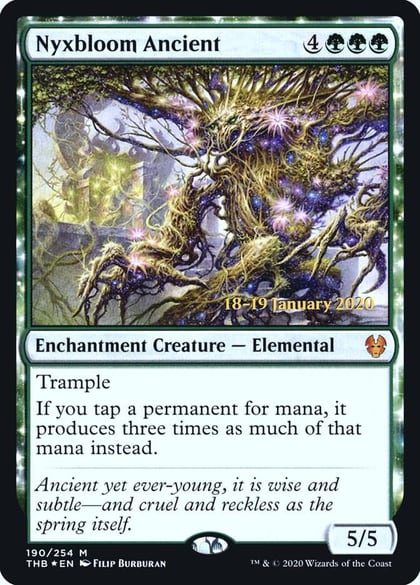 Nyxbloom Ancient, Prerelease Cards 190