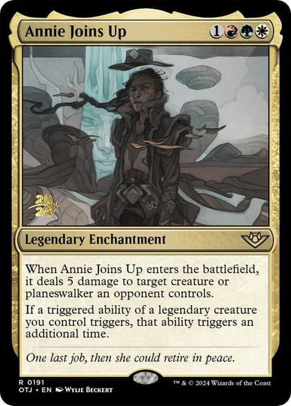 Annie Joins Up, Prerelease Cards 191
