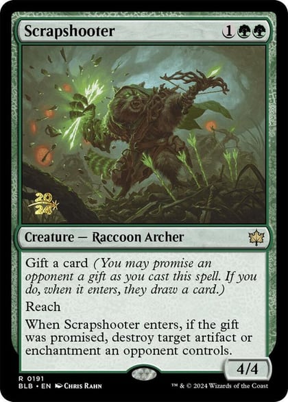 Scrapshooter, Prerelease Cards 191