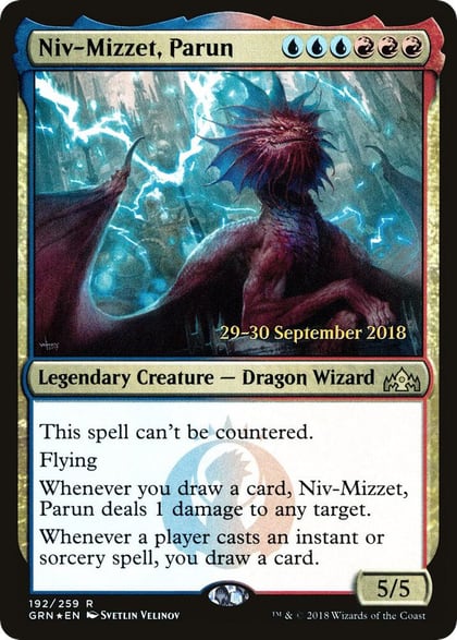Niv-Mizzet, Parun, Prerelease Cards 192