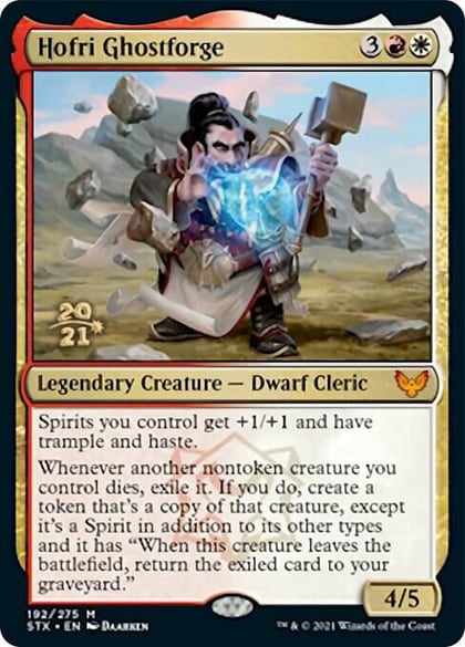 Hofri Ghostforge, Prerelease Cards 192