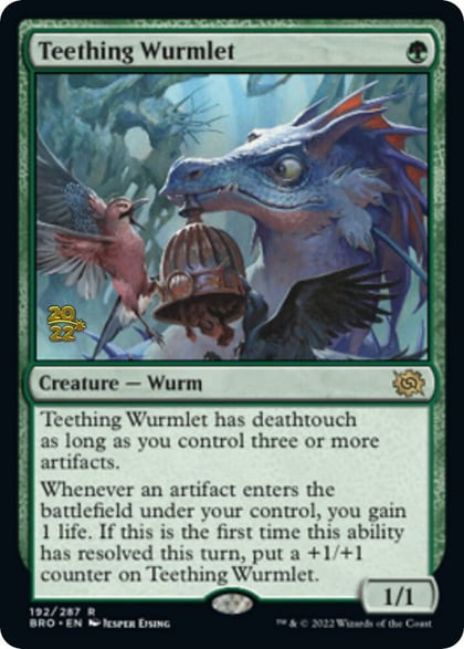 Teething Wurmlet, Prerelease Cards 192