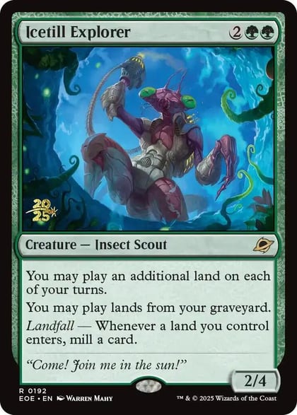 Icetill Explorer, Prerelease Cards 192