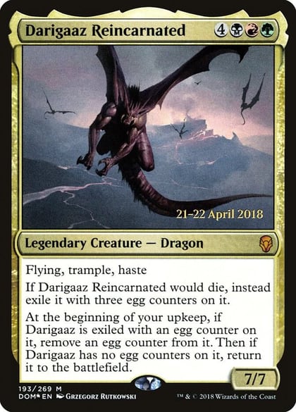 Darigaaz Reincarnated, Prerelease Cards 193