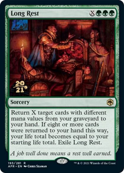 Long Rest, Prerelease Cards 193