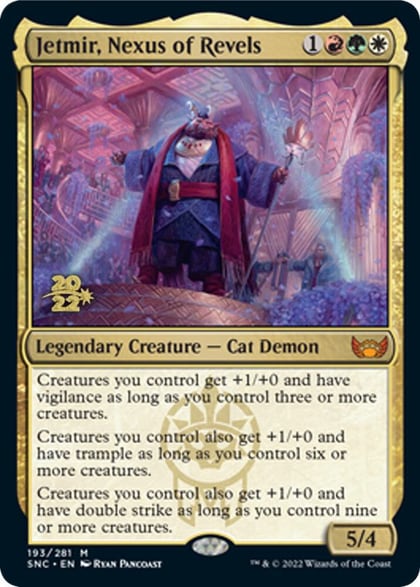 Jetmir, Nexus of Revels, Prerelease Cards 193