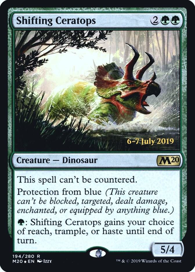 Shifting Ceratops, Prerelease Cards 194