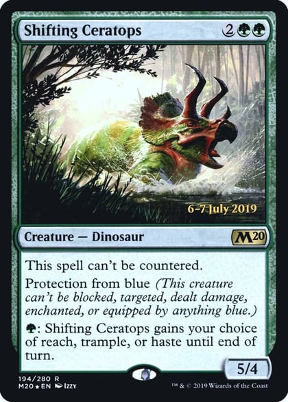 Shifting Ceratops, Prerelease Cards 194