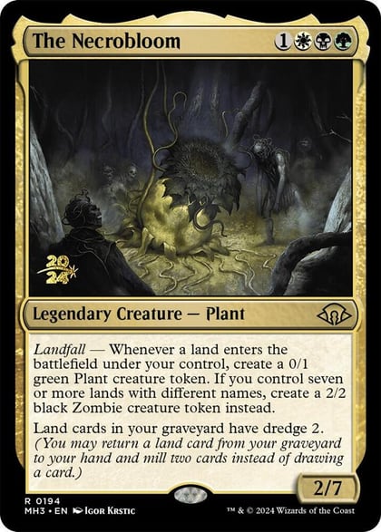 The Necrobloom, Prerelease Cards 194