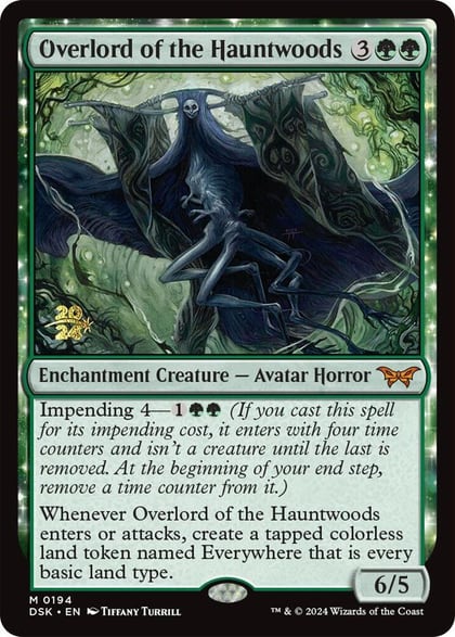 Overlord of the Hauntwoods, Prerelease Cards 194