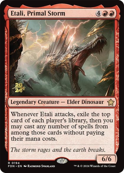 Etali, Primal Storm (FDN), Prerelease Cards 194
