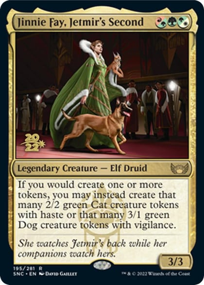 Jinnie Fay, Jetmir's Second, Prerelease Cards 195