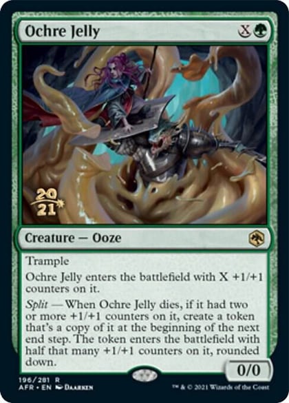 Ochre Jelly, Prerelease Cards 196