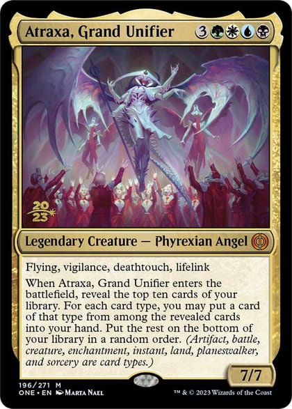 Atraxa, Grand Unifier, Prerelease Cards 196