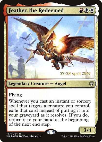 Feather, the Redeemed, Prerelease Cards 197