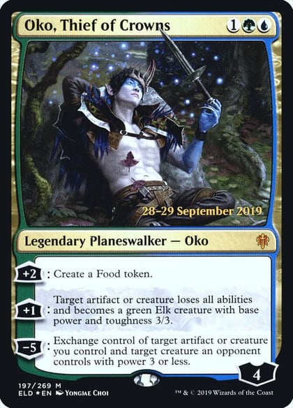 Oko, Thief of Crowns, Prerelease Cards 197