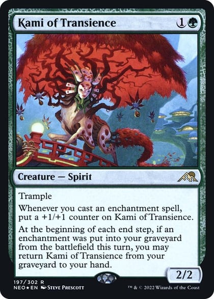 Kami of Transience, Prerelease Cards 197
