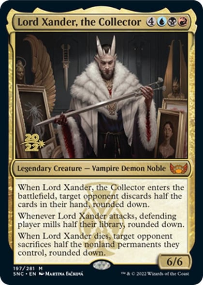 Lord Xander, the Collector, Prerelease Cards 197