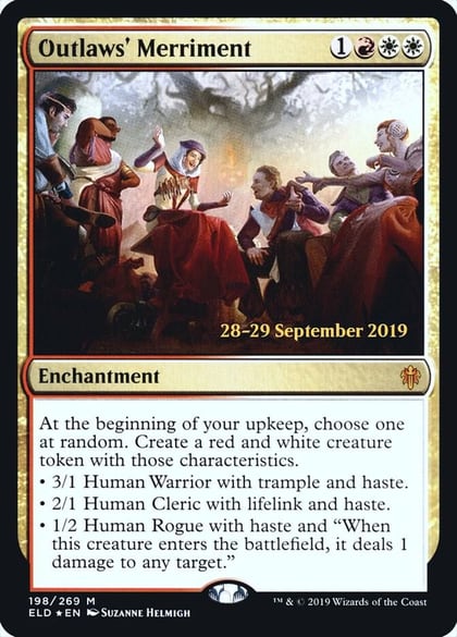 Outlaws' Merriment, Prerelease Cards 198