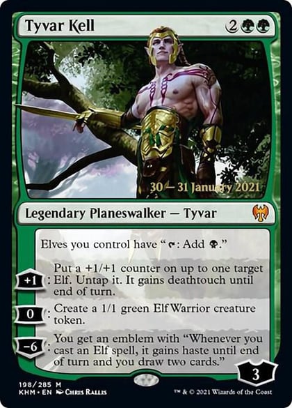 Tyvar Kell, Prerelease Cards 198