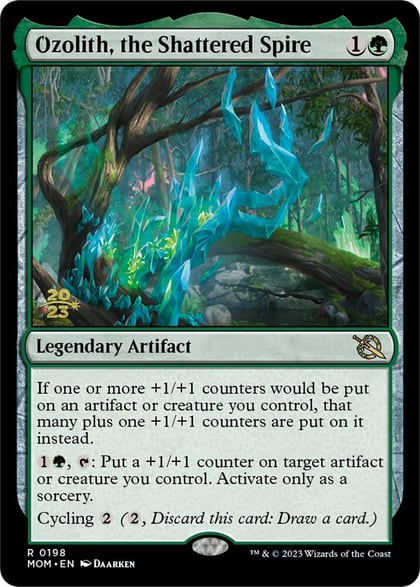 Ozolith, the Shattered Spire, Prerelease Cards 198