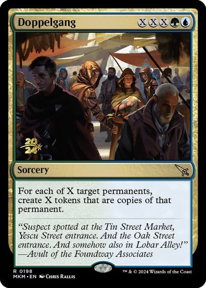Doppelgang, Prerelease Cards 198