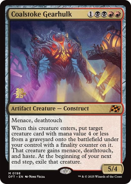 Coalstoke Gearhulk, Prerelease Cards 198