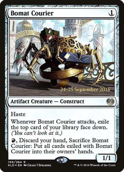 Bomat Courier, Prerelease Cards 199