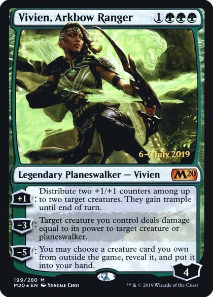 Vivien, Arkbow Ranger, Prerelease Cards 199
