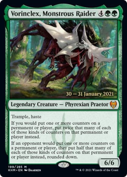 Vorinclex, Monstrous Raider, Prerelease Cards 199
