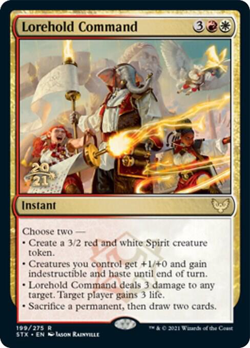 Lorehold Command, Prerelease Cards 199
