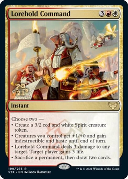 Lorehold Command, Prerelease Cards 199