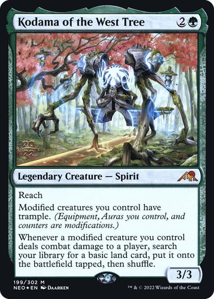 Kodama of the West Tree, Prerelease Cards 199