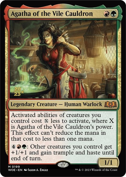 Agatha of the Vile Cauldron, Prerelease Cards 199