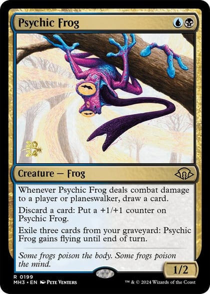 Psychic Frog, Prerelease Cards 199